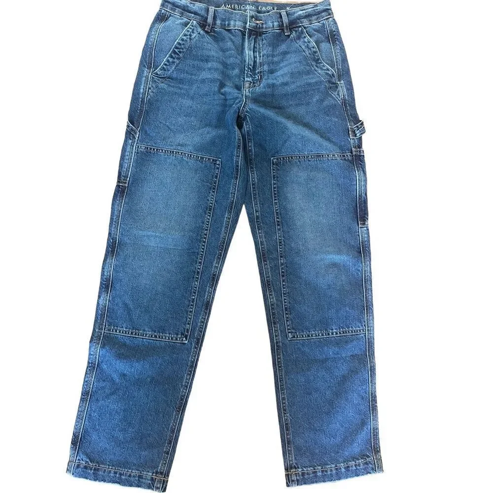 ‎American Eagle 90’ straights jeans NWT women’s size 6